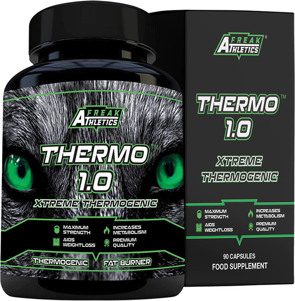 Thermo 1.0 Xtreme Fat Burner - Premium Grade Fat Burners Suitable for Both Men & Women - Made in The UK