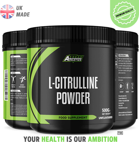 L-Citrulline Powder 500g Unflavoured by Freak Athletics