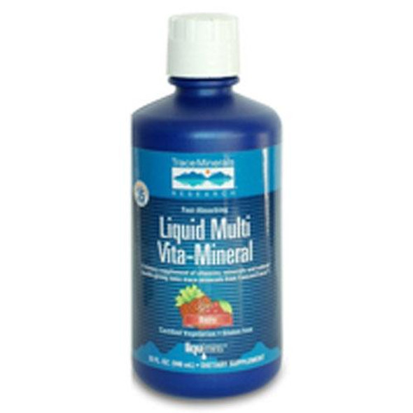 Liquid Multi Vita-Mineral Berry 32 oz by Trace Minerals