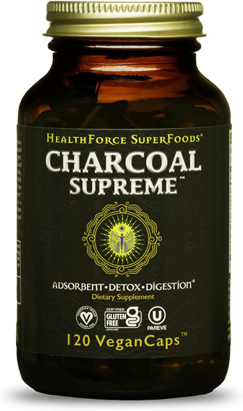 Healthforce Superfoods Charcoal Supreme  120 VeganCaps