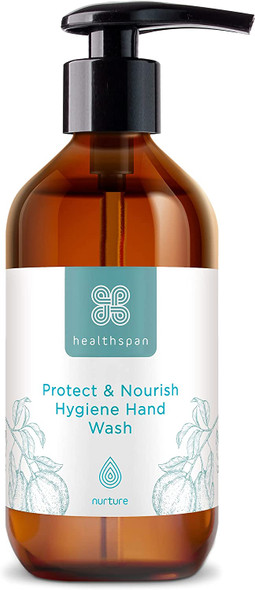 Healthspan Hand Wash (300ml) | Hydrating & Moisturising | Added Essential Oils | Hints of Citrus