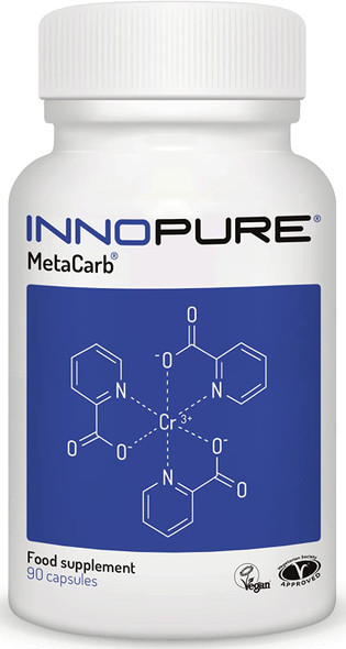 MetaCarb® Carb Blocker Diet Pills - High Strength Formulation with White Kidney Bean Extract, 90 Capsules - Innopure®