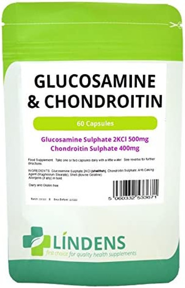 Glucosamine & Chondroitin 500mg/400mg Triple Pack 180 Capsules