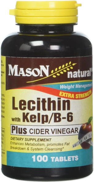 Lecithin Kelp/B6 100 Tabs