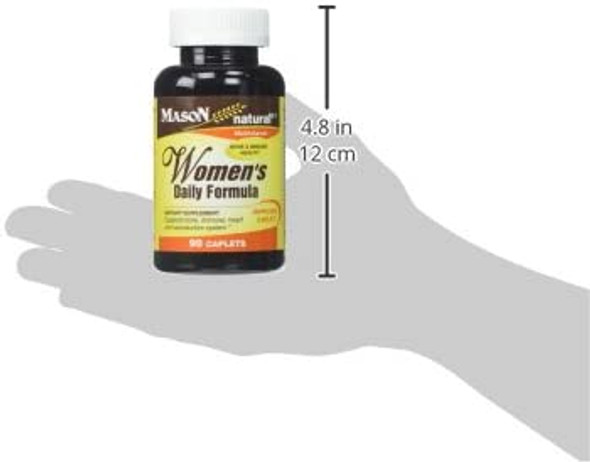 Mason Vitamins Women's Daily Formula Caplets, 90 Count