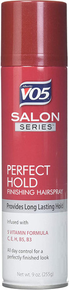 Vo5 Salon Series Perfect Hold Styling Hairspray, 9 Ounce - 6 per case.
