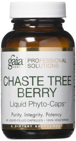 Gaia Herbs Professional Solutions Chaste Tree Berry 60 Capsules