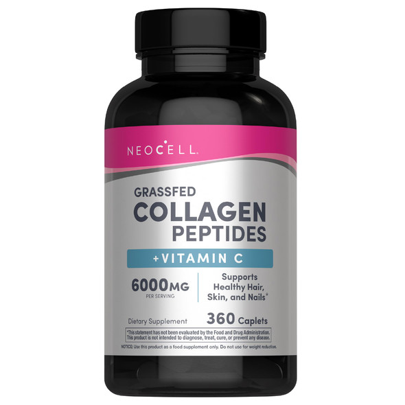 NeoCell Super Collagen with Vitamin C, 360 Collagen Pills, #1 Collagen Tablet Brand, Non-GMO, Grass Fed, Gluten Free, Collagen Peptides Types 1 & 3 for Hair, Skin, Nails & Joints (Packaging May Vary) NeoCell Super Collagen with Vitamin C, 360 Collagen Pills, #1 Collagen Tablet Brand, Non-GMO, Grass Fed, Gluten Free, Collagen Peptides Types 1 & 3 for Hair, Skin, Nails & Joints (Packaging May Vary)