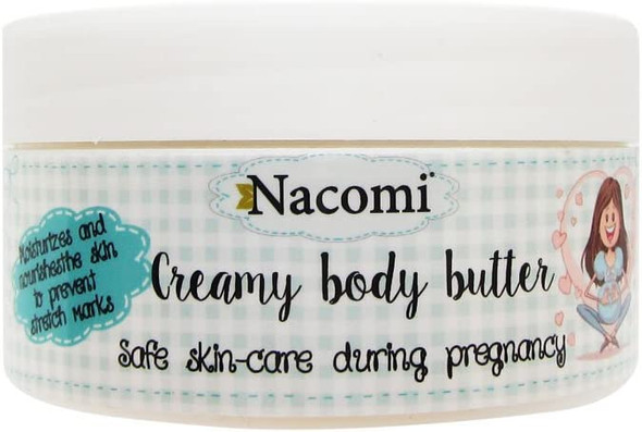 Nacomi For Pregnant Women Natural Creamy Body Butter 100g