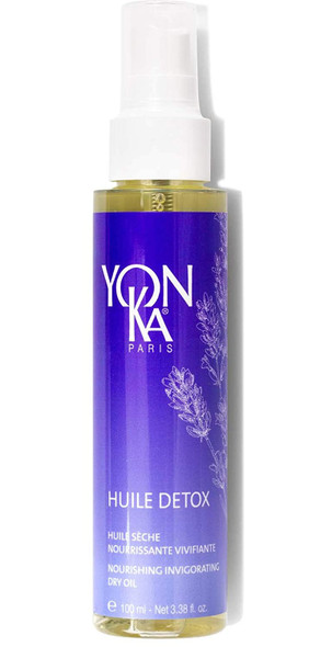 YON-KA - HUILE DETOX - Invigorating and Purifying Dry Oil Enriched With Resin From the Pistacia Lentiscus Tree, Sunflower, Sesame, and Baobab (3.3 Ounces / 100 Milliliters)