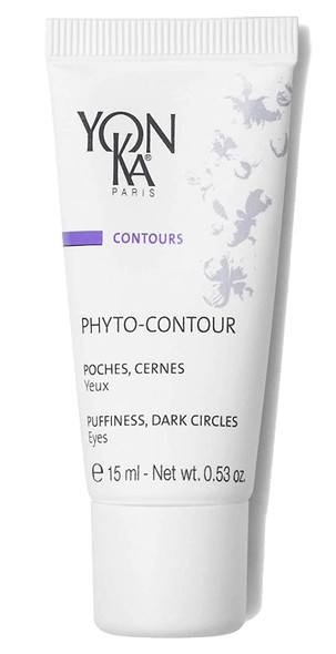 Yon-Ka Phyto-Contour Eye Cream (15 ml) Anti-Aging Under Eye Cream for Dark Circles and Puffilness, Tone and Firm with Vitamin E and Aloe Vera, Paraben-Free