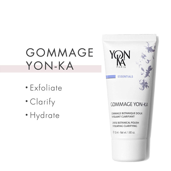 Yon-Ka Gommage Yon-Ka Peeling Gel (50ml) Gentle Facial Exfoliator to Brighten and Balance, Help Tighten Pores and Reduce the Look of Redness, Paraben-Free
