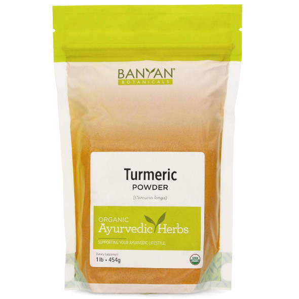Turmeric Root Powder, Organic 1 lb - 2 Pack