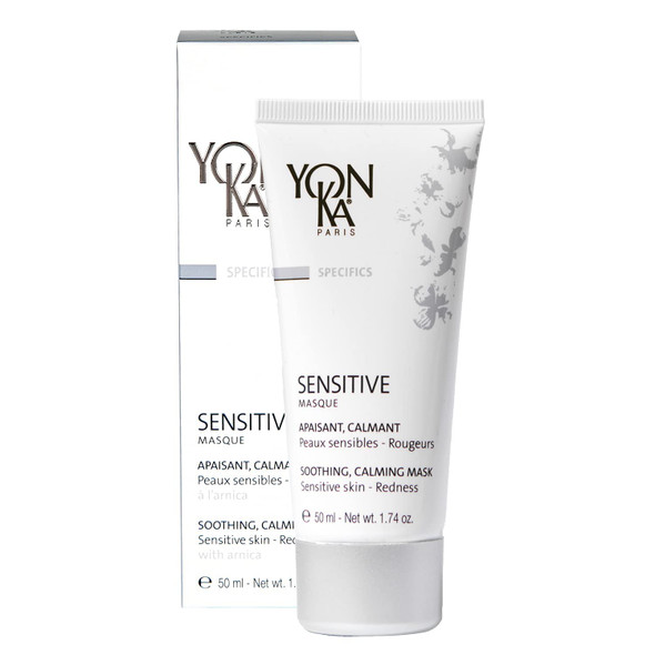 Yonka Sensitive Masque (1.7oz) Calming and Soothing Masque for Sensitive Skin, Restore and Heal, All Skin TYPES