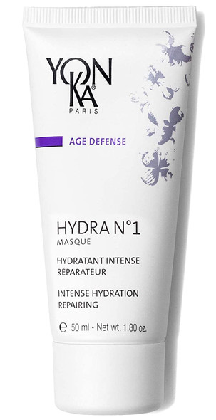 Yon-Ka Hydra No. 1 Masque (50ml) Hydrating Face Mask with Vitamin C and Aloe Vera, Overnight Anti-Aging Treatment, Normal to Dry Skin, Paraben-Free