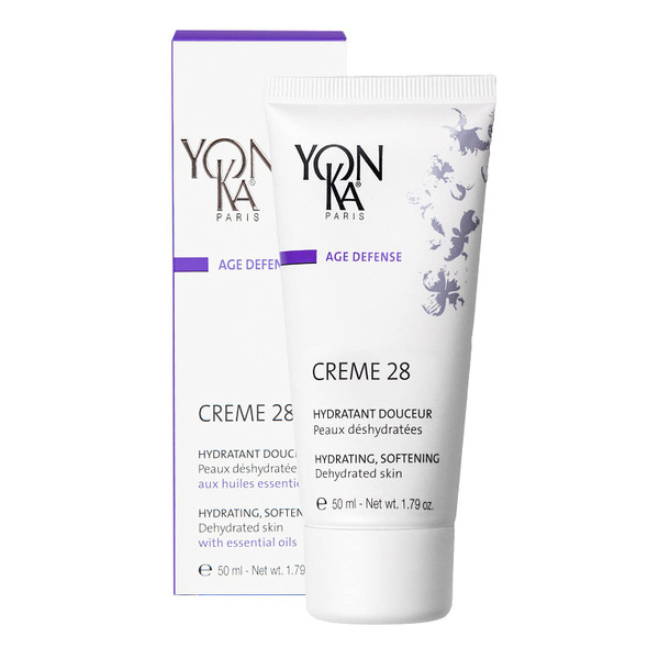 Yon-Ka Creme 28 Face Cream (50ml) Hydrating Moisturizer for Dry Skin, Luxurious Non-Oily Treatment with Vitamins and Botanicals, Paraben-Free