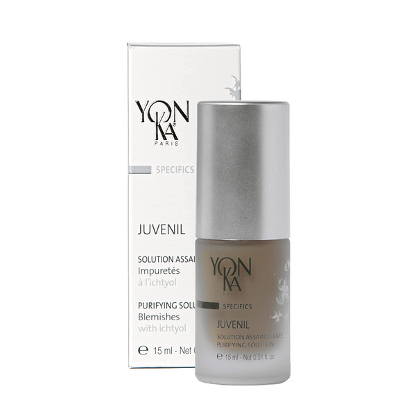 Yon-Ka Juvenil Acne Spot Treatment (15ml) Manage Breakouts and Redness with Natural Sulfur and Lactic Acid, Adults and Teens, Paraben-Free