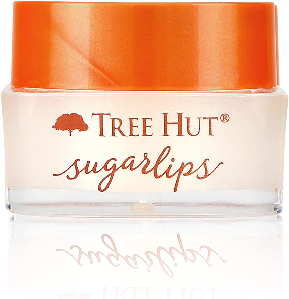 Tree Hut Sugarlips Sugar Lip Scrub, Sweet Mint, 0.34oz Jar, Shea Butter and Raw Sugar Scrub Ultra-Hydrating Lip Exfoliator, Lip Care