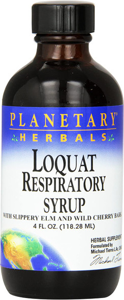 Planetary Herbals Loquat Respiratory Syrup,4 Fluid Ounce