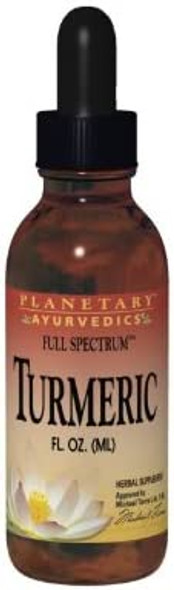 Planetary Herbals Turmeric Full Spectrum Liquid by Planetary Ayurvedics, Support for Antioxidant and Healthy Inflammation Response, 2 Ounces