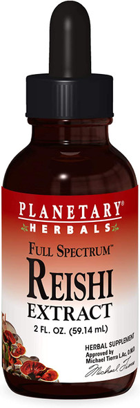 Planetary Herbals Full Spectrum Reishi Extract Supplement, 2 Fluid Ounce