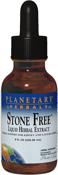 Planetary Herbals Stone Free Liquid Extract Supplement 8 oz