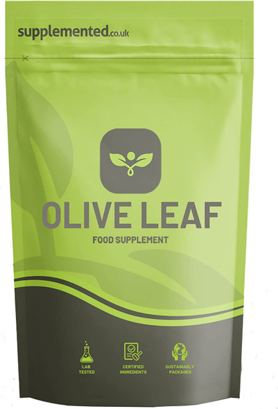 Olive Leaf Extract 1000mg 180 Tablets UK Made. High Strength Pharmaceutical Grade Vegan Supplement