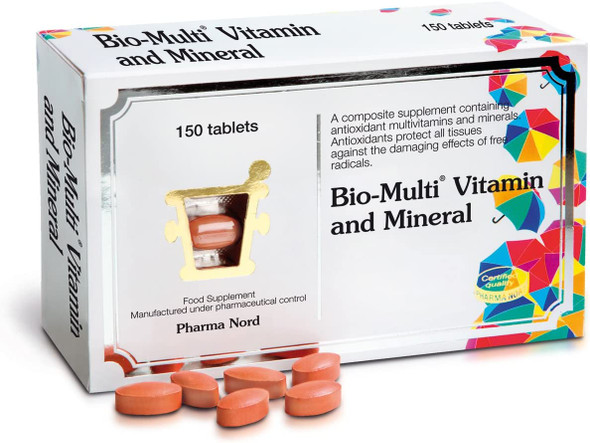 Pharma Nord Bio-Multi Vitamin and Mineral - 150 Tablets