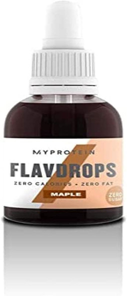 Myprotein Flavdrops Liquid Flavouring, Maple, 50ml