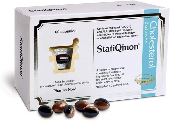 Pharma Nord | StatiQinon 60 Capsules | 4 x 60 Capsule (UK)