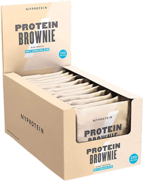 Myprotein Brownie Protein 12 Bars, Chocolate