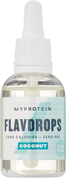 Myprotein FlavDrops Coconut, 50 ml, Pack of 1