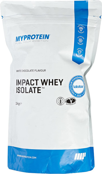 MyProtein 1 kg White Chocolate Impact Whey Isolate