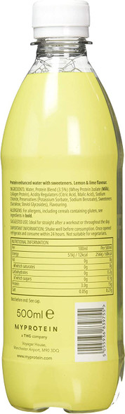 MyProtein Protein Water Lemon & Lime, 1 Each 100 g