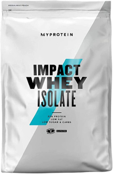 Myprotein Impact Whey Isolate Unflavoured Proteins Supplement, 1 kg