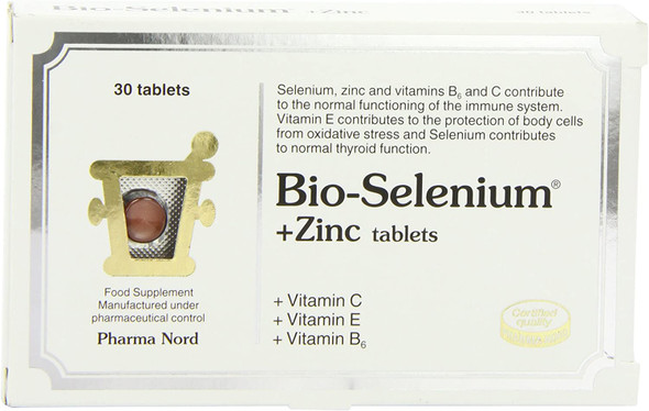 Pharma Nord Bio Selenium and Zinc 30 Tablets