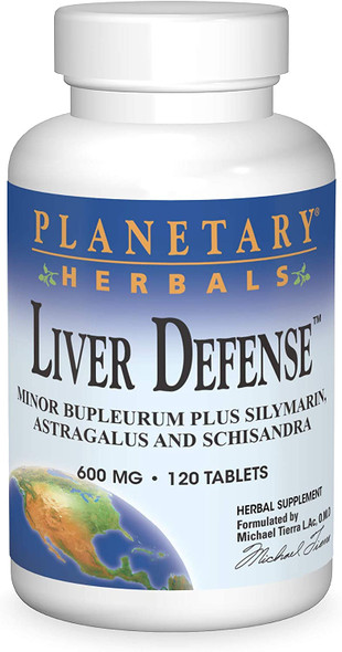 Liver Defense Planetary Herbals 120 Tabs