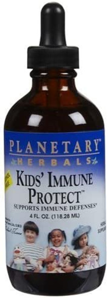 Planetary Herbals Kid's Immune Protect Formula (Liquid), 4 oz