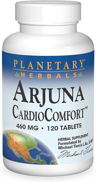 Arjuna CardioComfort Planetary Herbals 120 Tabs