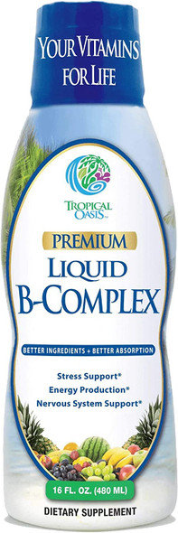 Tropical Oasis Liquid B COMPLEX (16 oz)