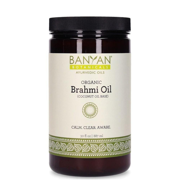 Brahmi Oil Coconut Organic 30 fl oz