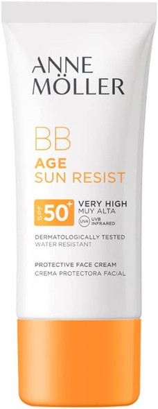 anne moller bb age sun resist crema facial spf 50+ 50 ml