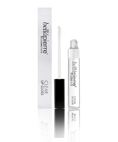 bellapierre Clear Lip Gloss | 100% Natural Formulation | Non-Toxic and Paraben Free | Long Lasting & Nourishing - Clear