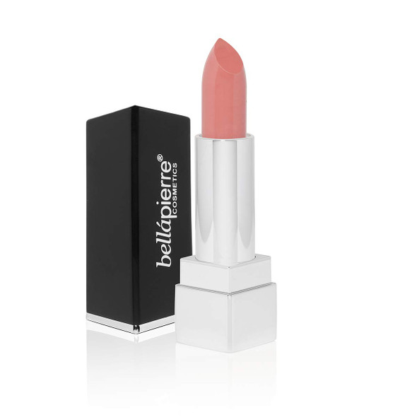 bellapierre Mineral Lipstick | Richly Pigmented Mineral Lipstick | 100% Natural Formulation | Non-Toxic, Cruelty and Paraben Free | Sun Protection | Long Lasting Nourishing Color – Velvet Rose