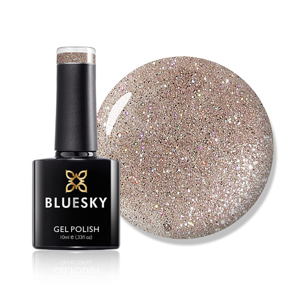Bluesky Gel Nail Polish Color 63903 Fairy Dust Soak Off LED UV Light - Chip Resistant & 21-Day Wear 0.33 Fl Oz