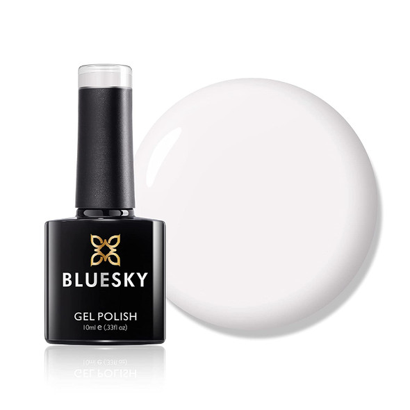 Bluesky Gel Nail Polish Color 80501 Cream Puff Soak Off LED UV Light - Chip Resistant & 21-Day Wear 0.33 Fl Oz