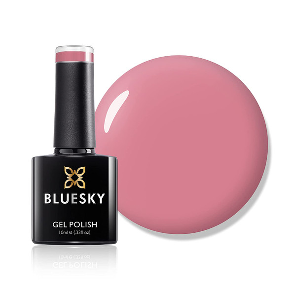 Bluesky Gel Nail Polish Color 80511 Rosebud Soak Off LED UV Light - Chip Resistant & 21-Day Wear 0.33 Fl Oz