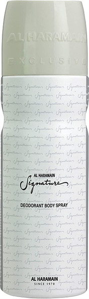Signature Men 200 ml Deodorant Body Spray by Al Haramain
