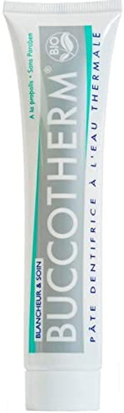 Buccotherm Whitening + Active Charcoal Toothpaste with Organic Thermal Water 75ml