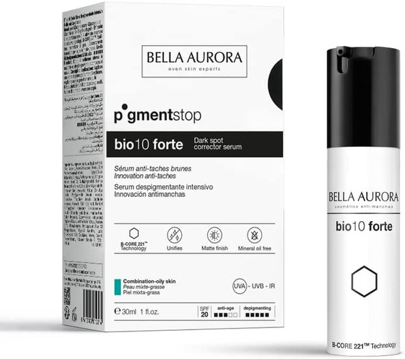 Bella Aurora | Bio10 Forte | Intensive Anti-dark Spot Treatment Combination - Oily Skin